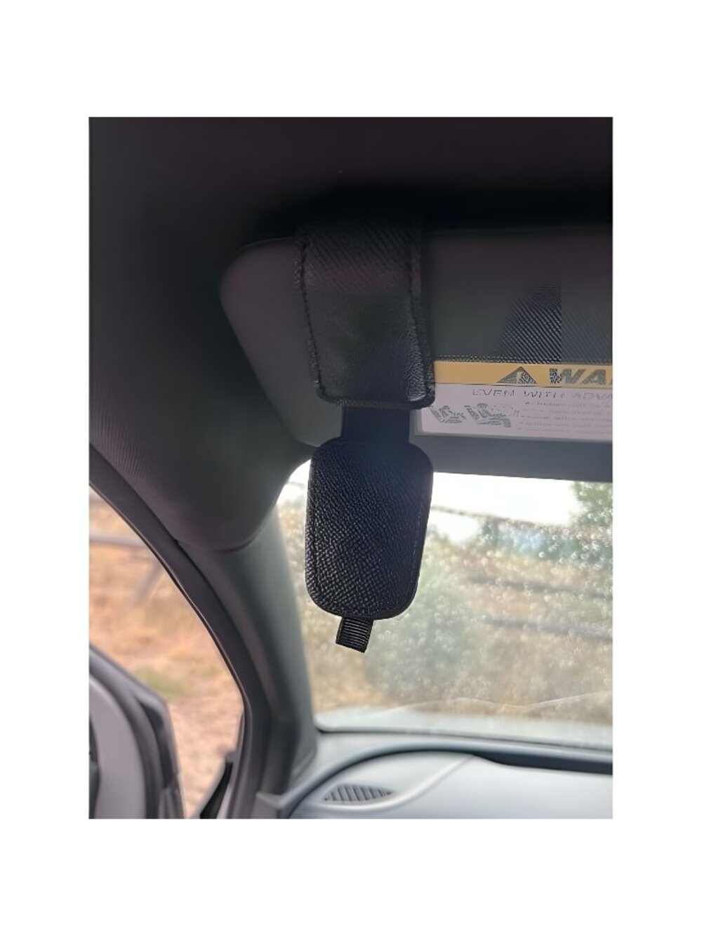 2 Packs Magnetic Sunglass Holder for Car Visor - Sunglasses Clip for Car Visor